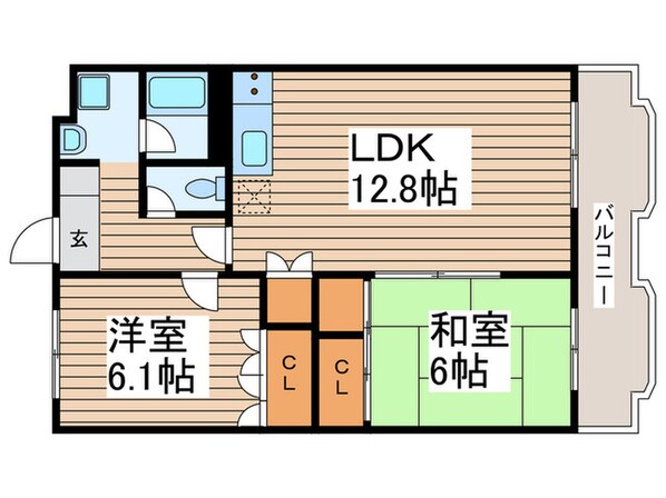 S-FORT新瑞橋の物件間取画像